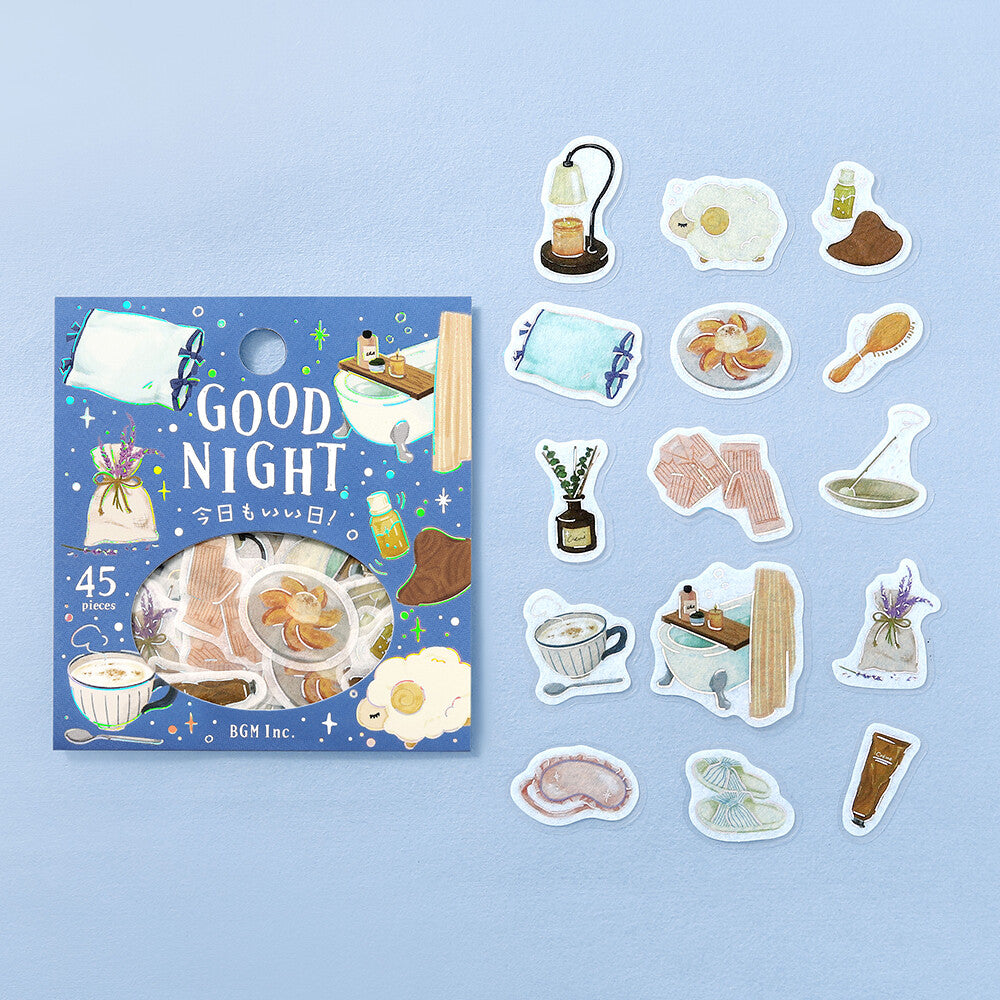 BGM - Flake Stickers - Have a Good Day! - Good Night