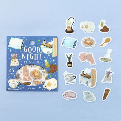BGM - Flake Stickers - Have a Good Day! - Good Night