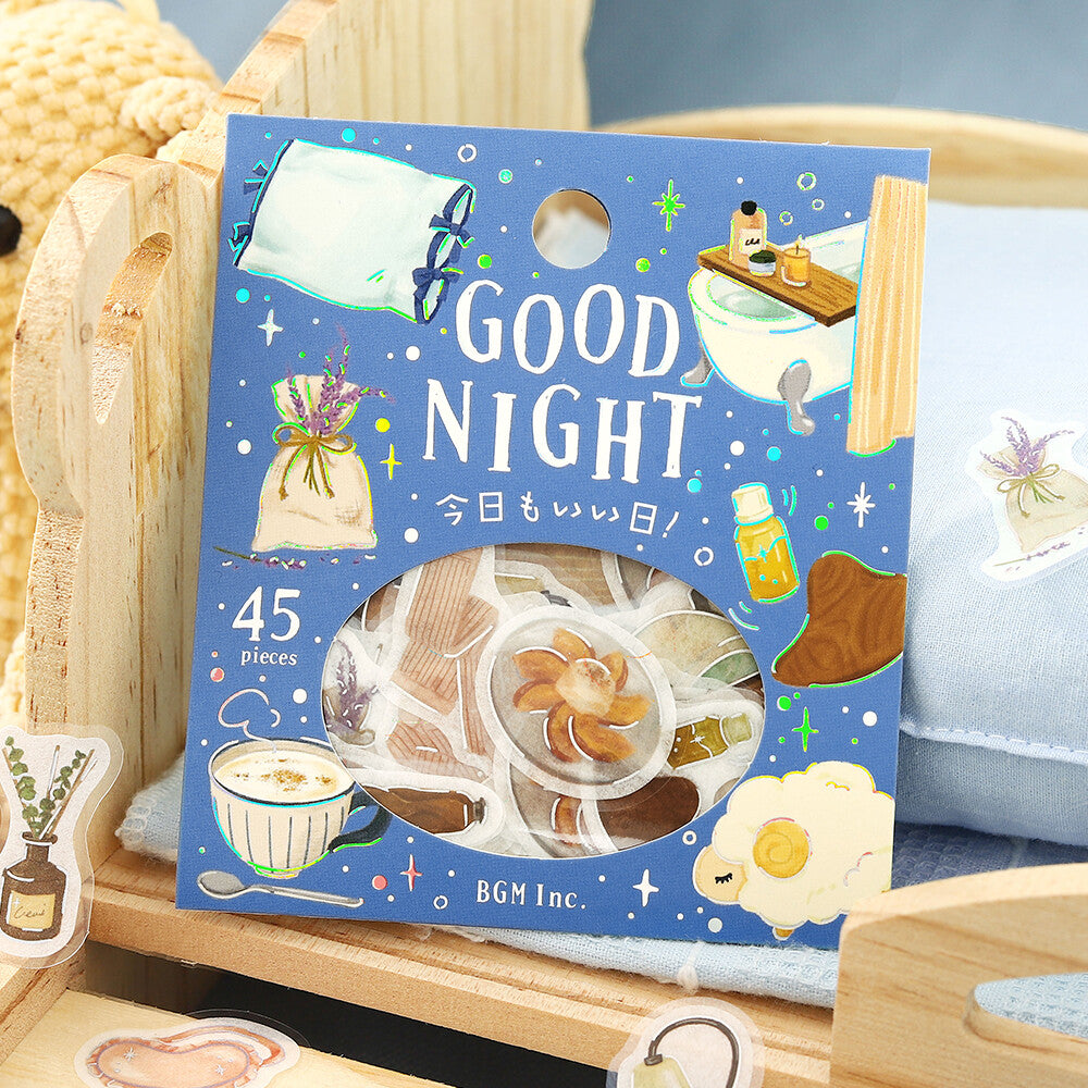 BGM - Flake Stickers - Have a Good Day! - Good Night