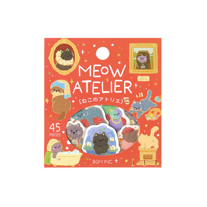 BGM - Flake Stickers - Animal Role-Playing - Meow Atelier