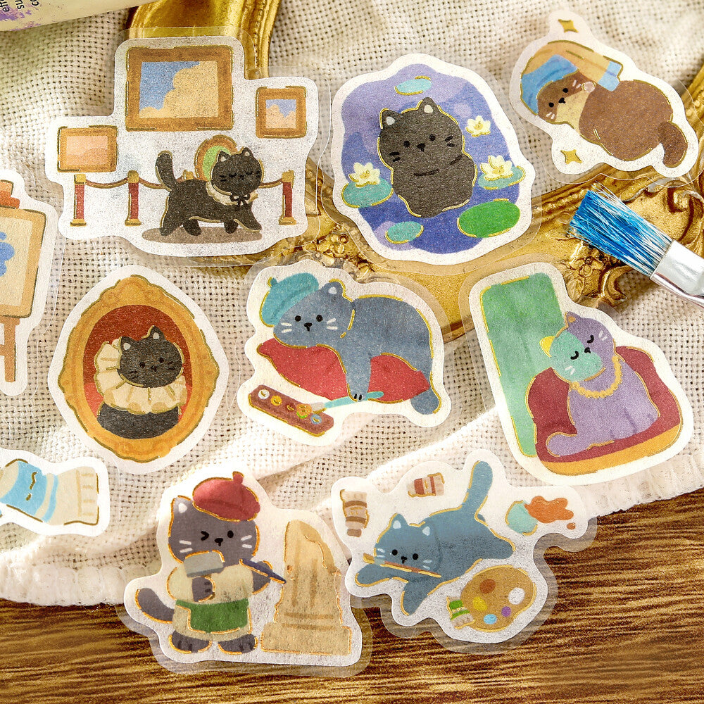 BGM - Flake Stickers - Animal Role-Playing - Meow Atelier