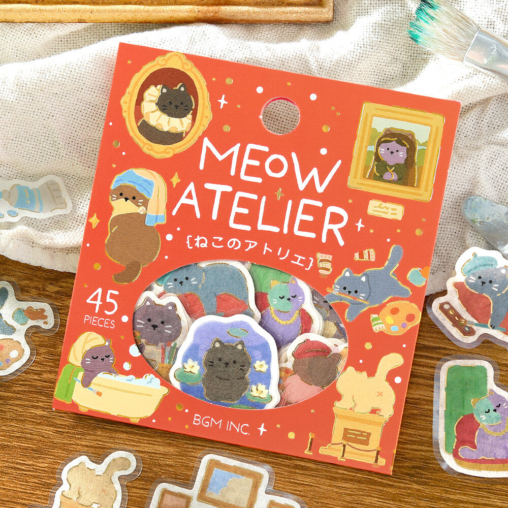 BGM - Flake Stickers - Animal Role-Playing - Meow Atelier