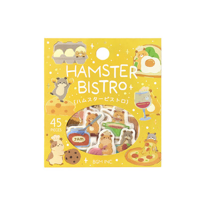 BGM - Flake Stickers - Animal Role-Playing - Hamster Bistro