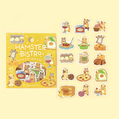 BGM - Flake Stickers - Animal Role-Playing - Hamster Bistro