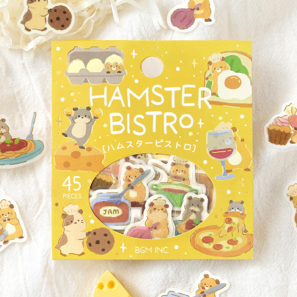 BGM - Flake Stickers - Animal Role-Playing - Hamster Bistro