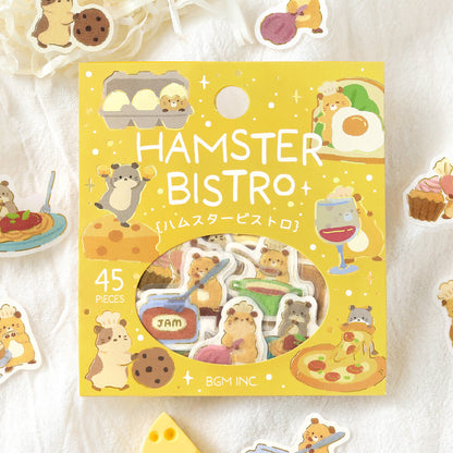 BGM - Flake Stickers - Animal Role-Playing - Hamster Bistro