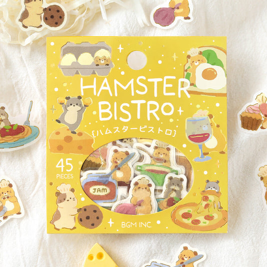 BGM - Flake Stickers - Animal Role-Playing - Hamster Bistro