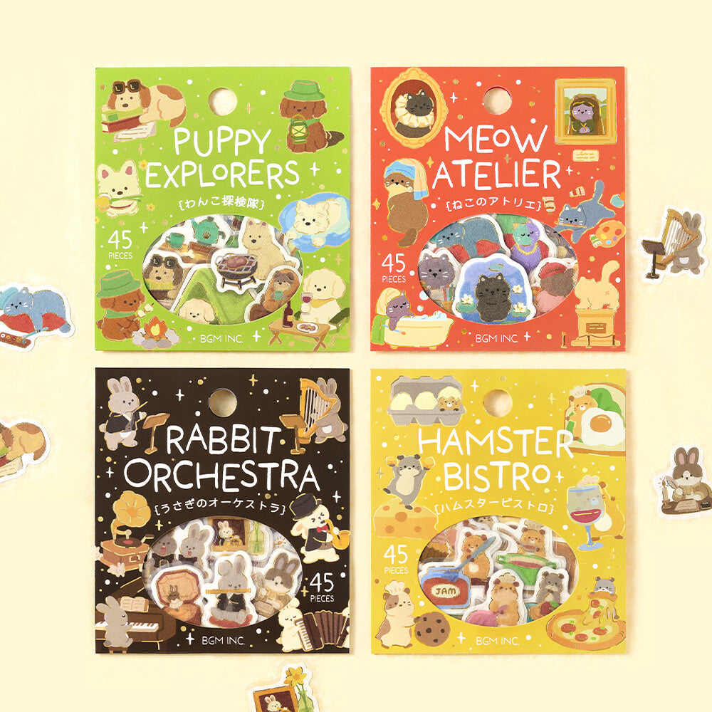 BGM - Flake Stickers - Animal Role-Playing - Rabbit Orchestra