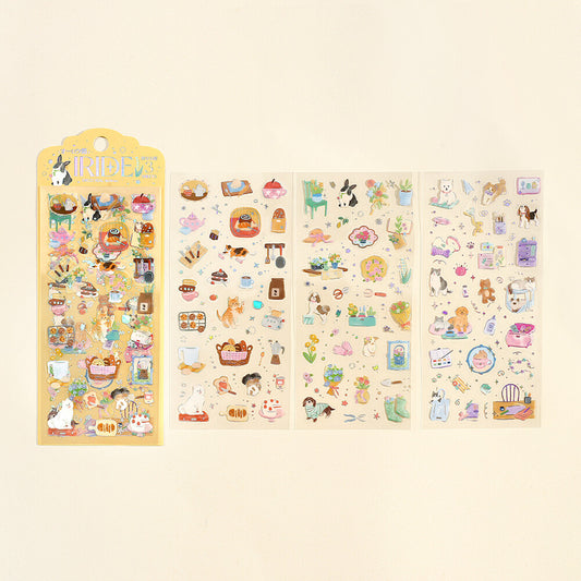 BGM Clear Stickers - Iride Vol. 5 - Relaxing Days
