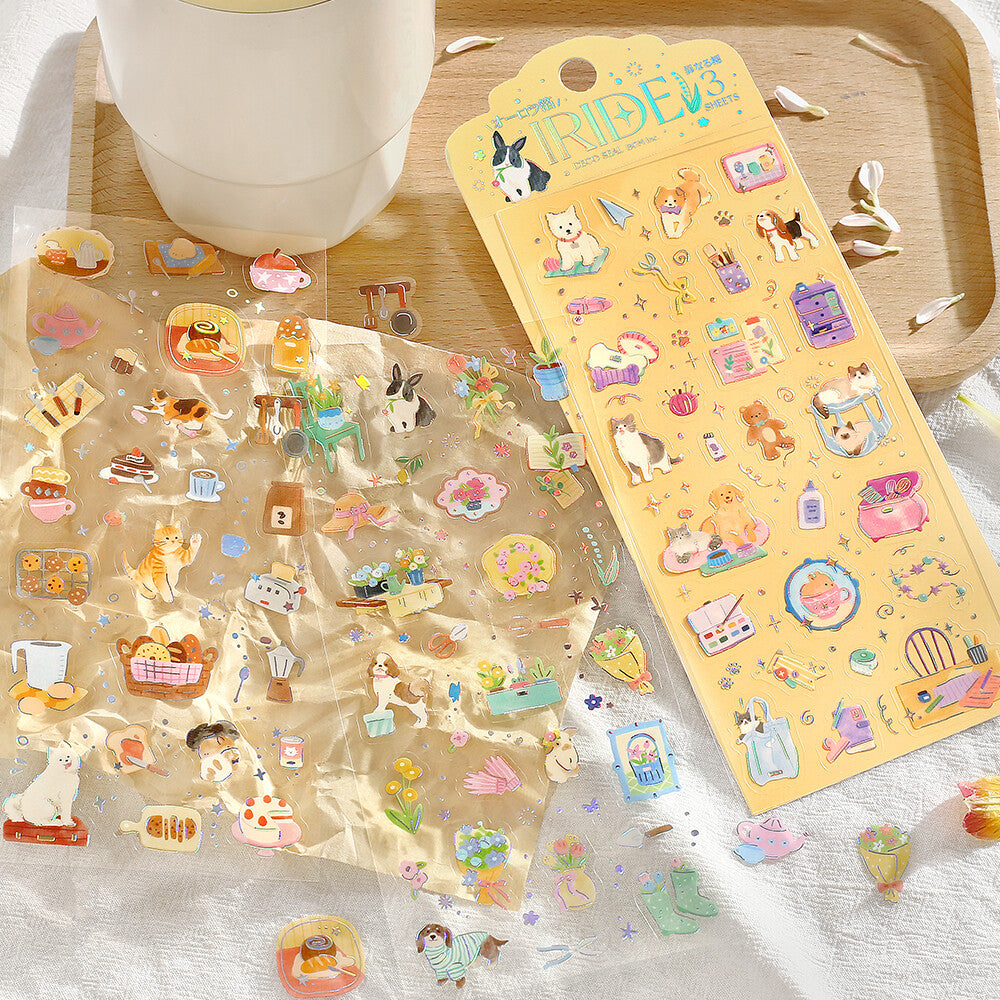 BGM Clear Stickers - Iride Vol. 5 - Relaxing Days