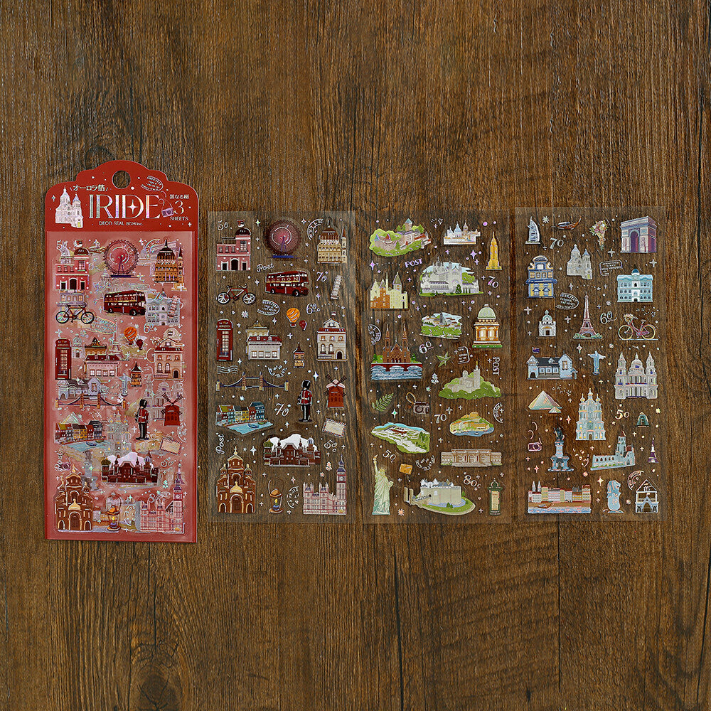 BGM Clear Stickers - Iride Vol. 5 - World Landscapes