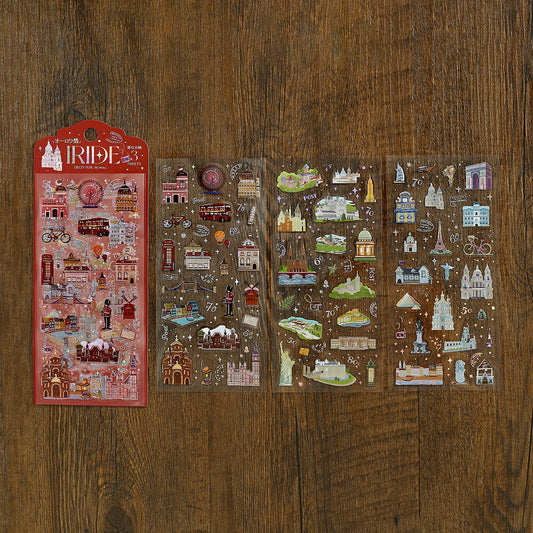 BGM Clear Stickers - Iride Vol. 5 - World Landscapes