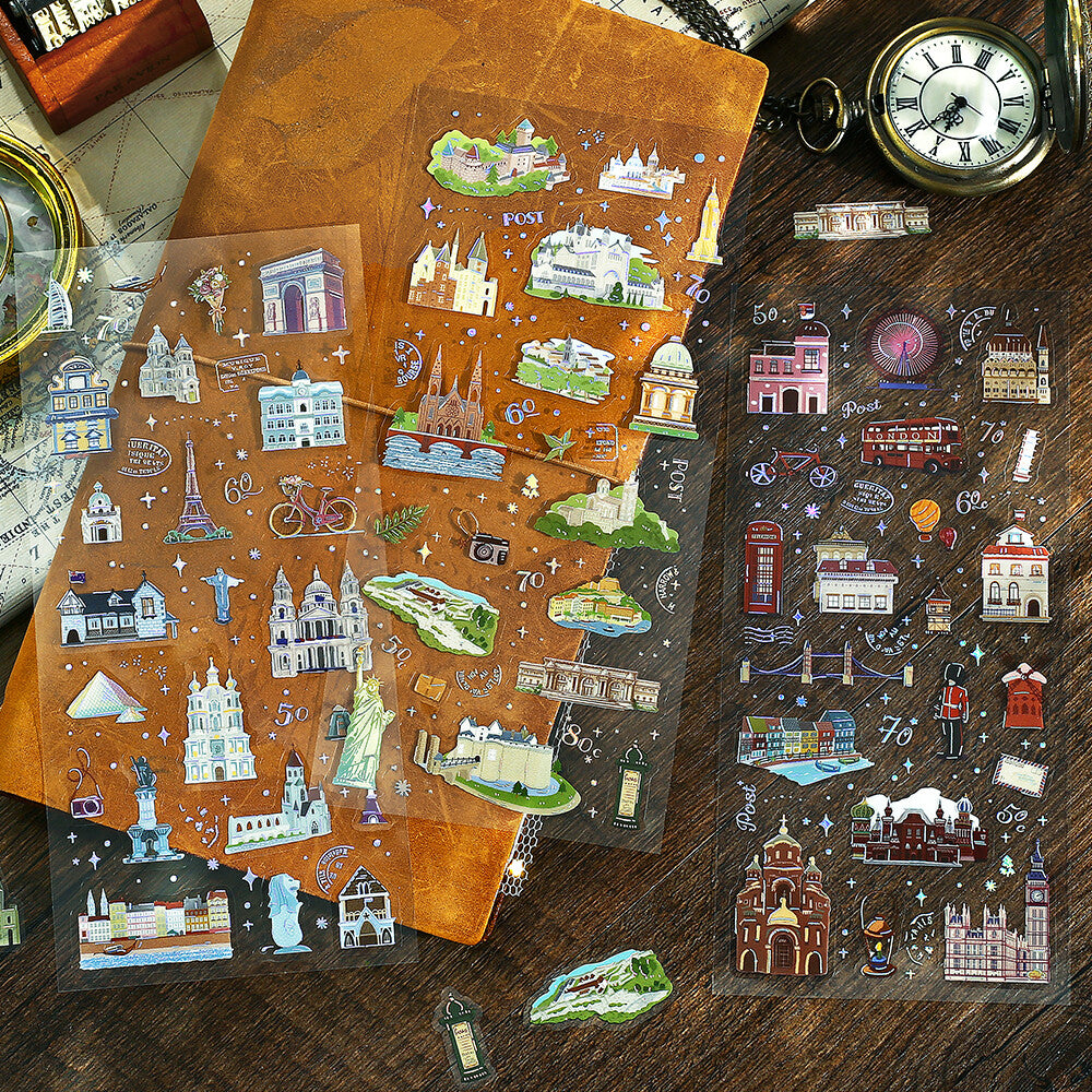 BGM Clear Stickers - Iride Vol. 5 - World Landscapes