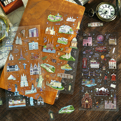 BGM Clear Stickers - Iride Vol. 5 - World Landscapes