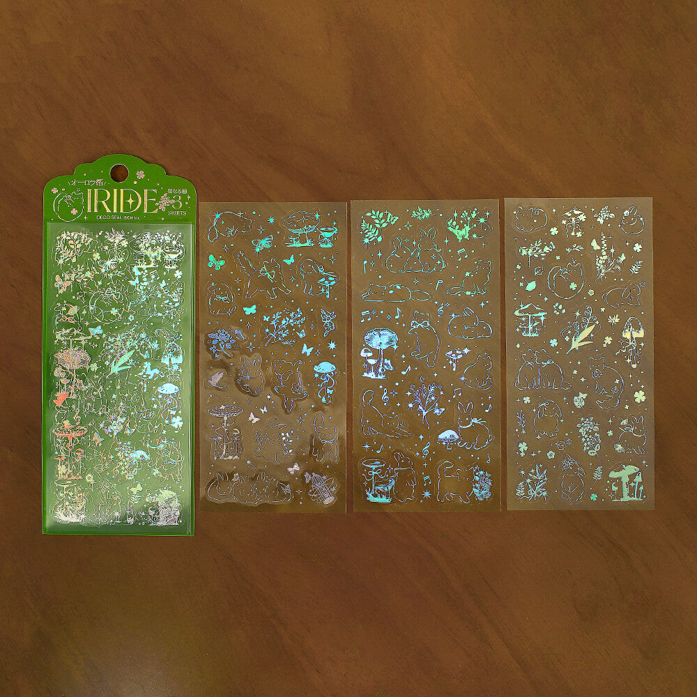 BGM Clear Stickers - Iride Vol. 5 - Friends of the Forest