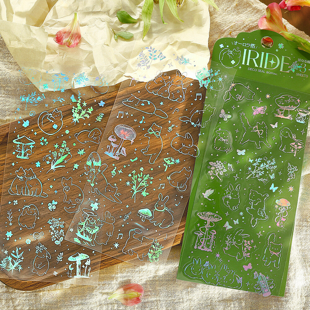 BGM Clear Stickers - Iride Vol. 5 - Friends of the Forest