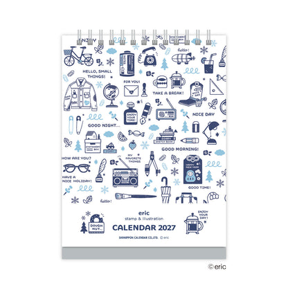 Eric x Shinnippon Calendar - 2027 Desk Calendar