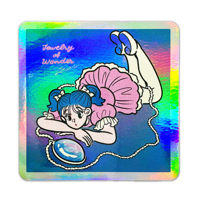CREATORS CIRCUS x Sanlemo - Die-Cut Holographic Sticker - Jewelry of Wonder