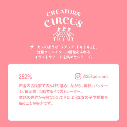 CREATORS CIRCUS x 252% - Die-Cut Sticker - Cat Siblings
