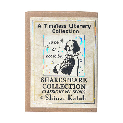 SEAL-DO Shinzi Katoh - Walking Through Literature Sparkling Flake Stickers - Shakespeare