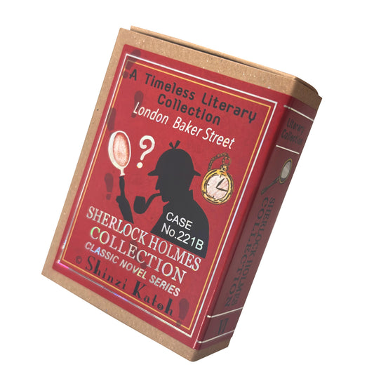 SEAL-DO Shinzi Katoh - Walking Through Literature Sparkling Flake Stickers - Sir Arthur Conan Doyle / Sherlock Holmes