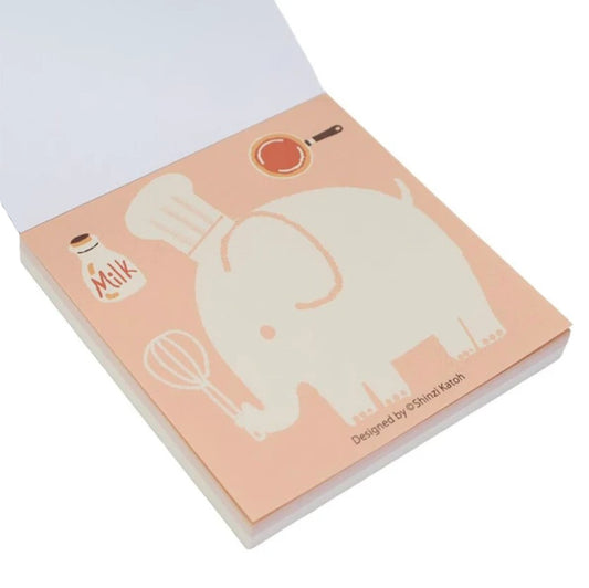 Shinzi Katoh - Block Memo Pad - Retro Days - Elephant Diner