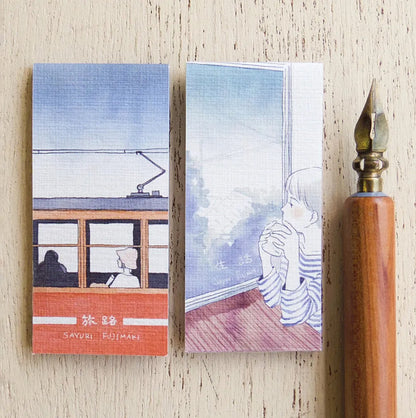 Cozyca - One-Line Sticky Notes - Sayuri Fujimaki - Travel / Life