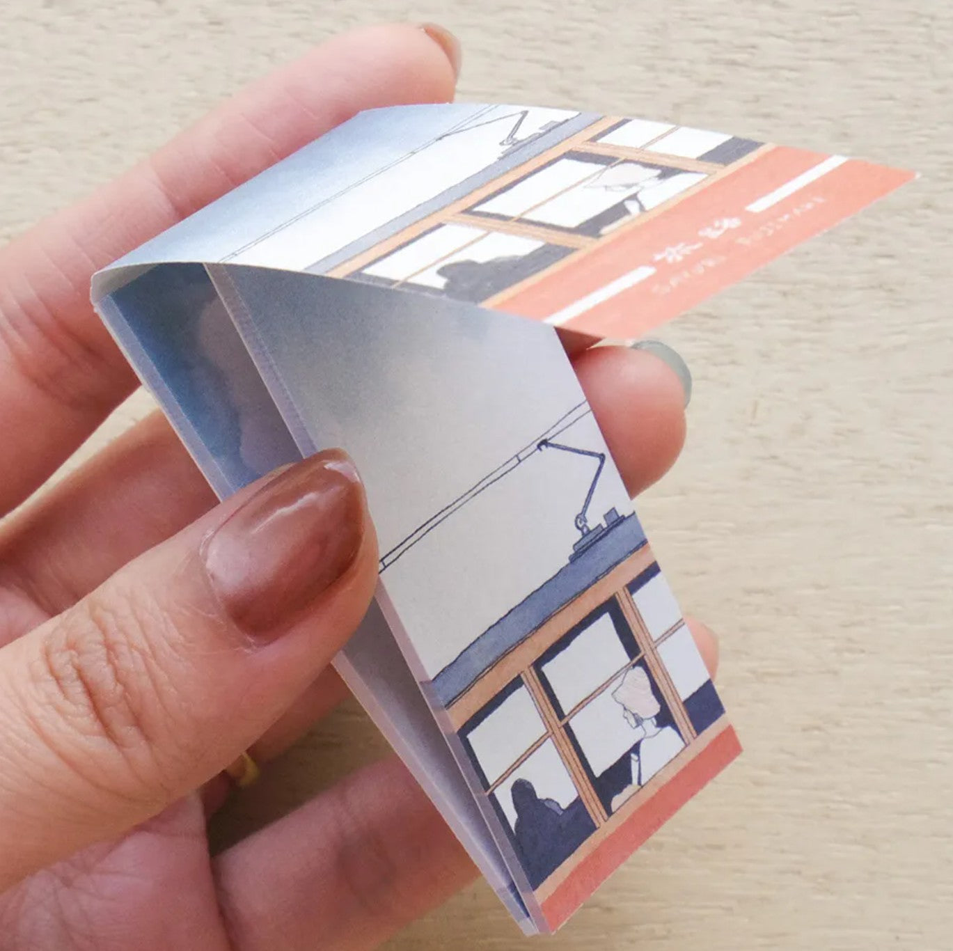 Cozyca - One-Line Sticky Notes - Sayuri Fujimaki - Travel / Life