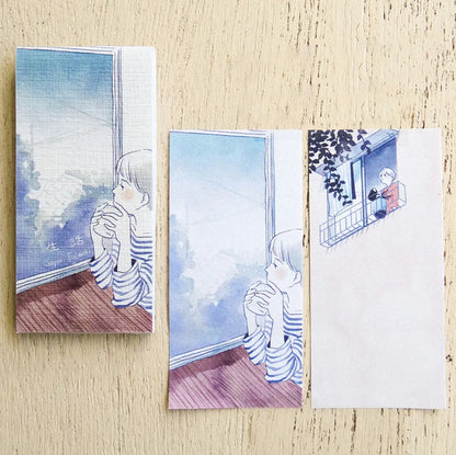 Cozyca - One-Line Sticky Notes - Sayuri Fujimaki - Travel / Life