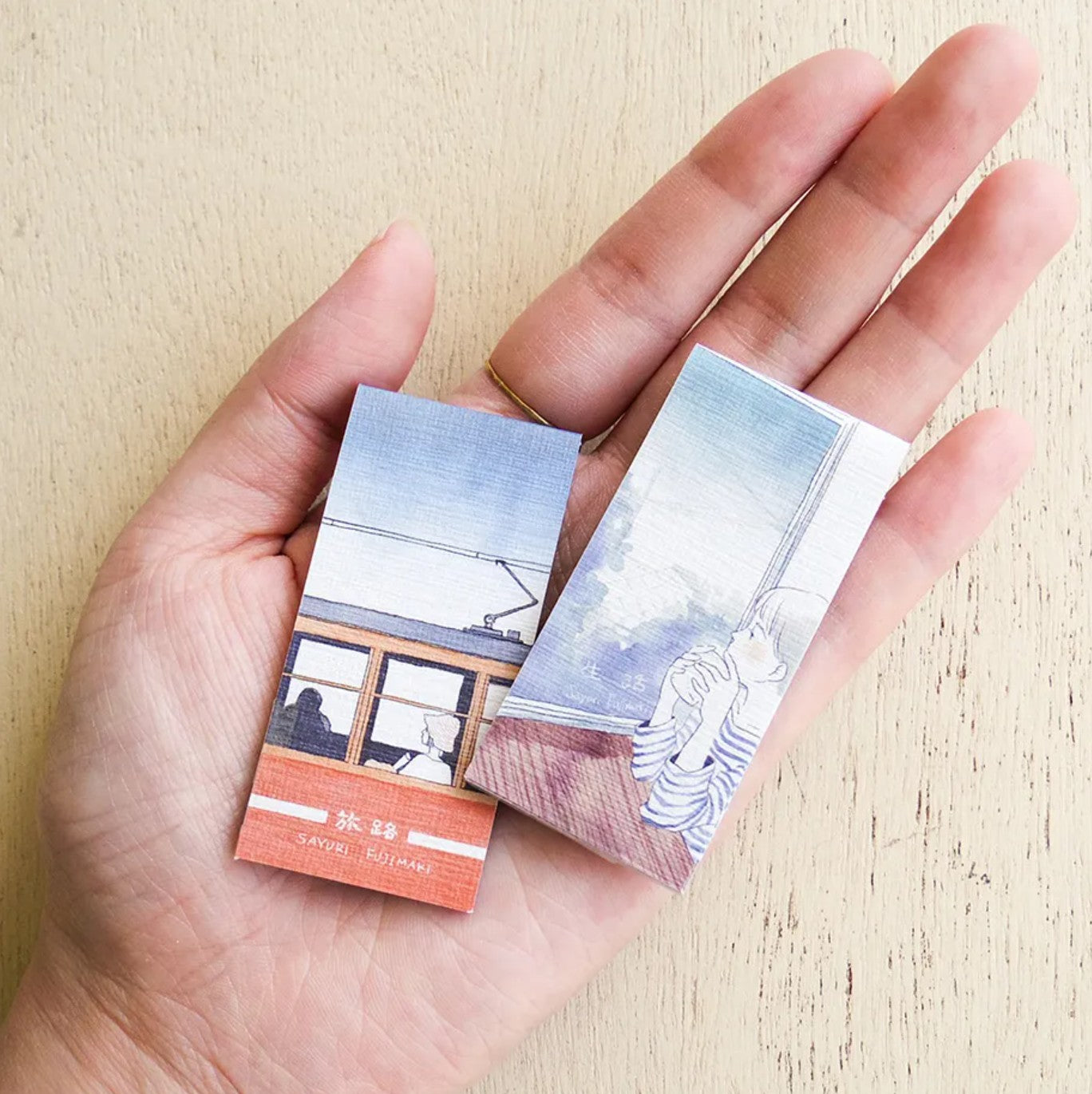 Cozyca - One-Line Sticky Notes - Sayuri Fujimaki - Travel / Life