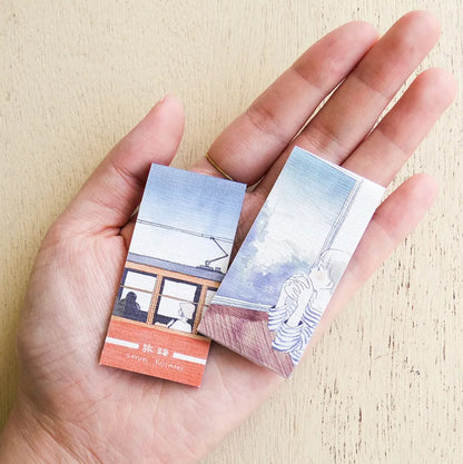 Cozyca - One-Line Sticky Notes - Sayuri Fujimaki - Travel / Life
