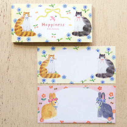 Cozyca - One-Line Sticky Notes - Aiko Fukawa - Jardin / Happiness