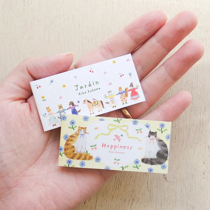 Cozyca - One-Line Sticky Notes - Aiko Fukawa - Jardin / Happiness