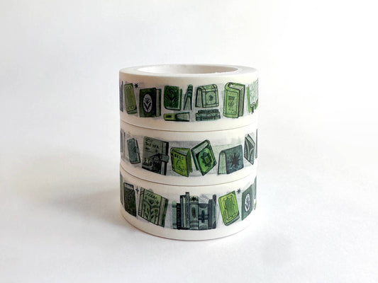 Book Moth Press - Washi Tape - Mossy Books