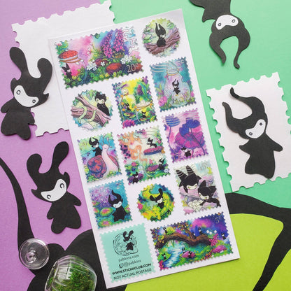 STICKII - Sticker sheet - Pabkins - Little Forest Spirits