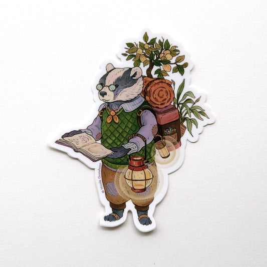 Nimasprout - Sticker - Badger Traveler