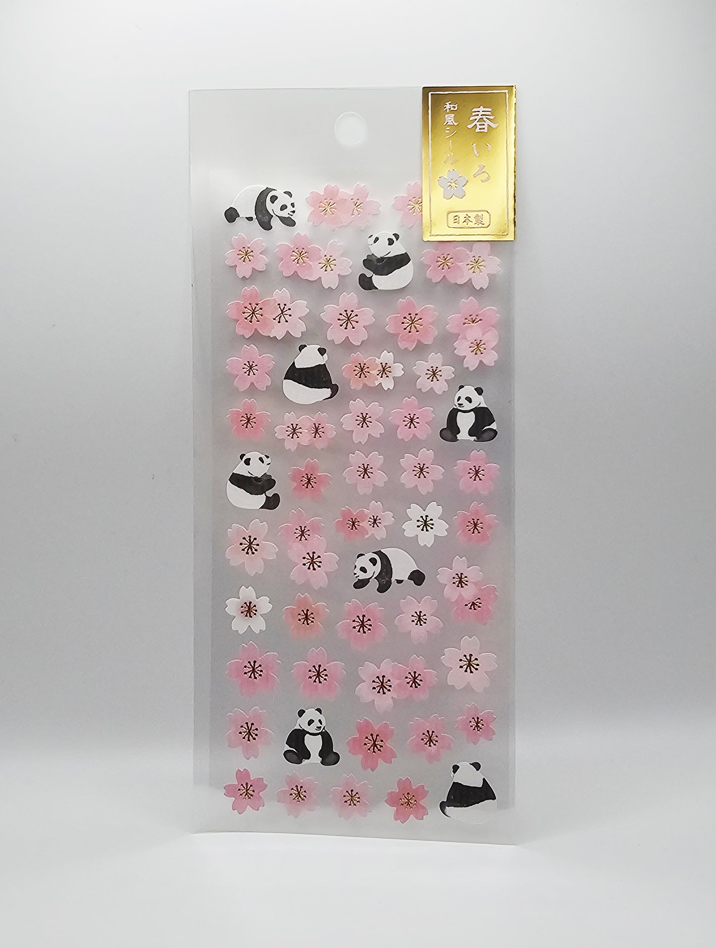 Active Corporation - Sticker Sheet - Sakura Pandas