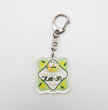 OB1TOY x General Sticker Co Ltd. - Retro Shopping Street Keychain - Parlor Fruity