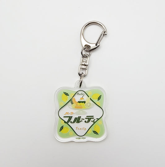 OB1TOY x General Sticker Co Ltd. - Retro Shopping Street Keychain - Parlor Fruity