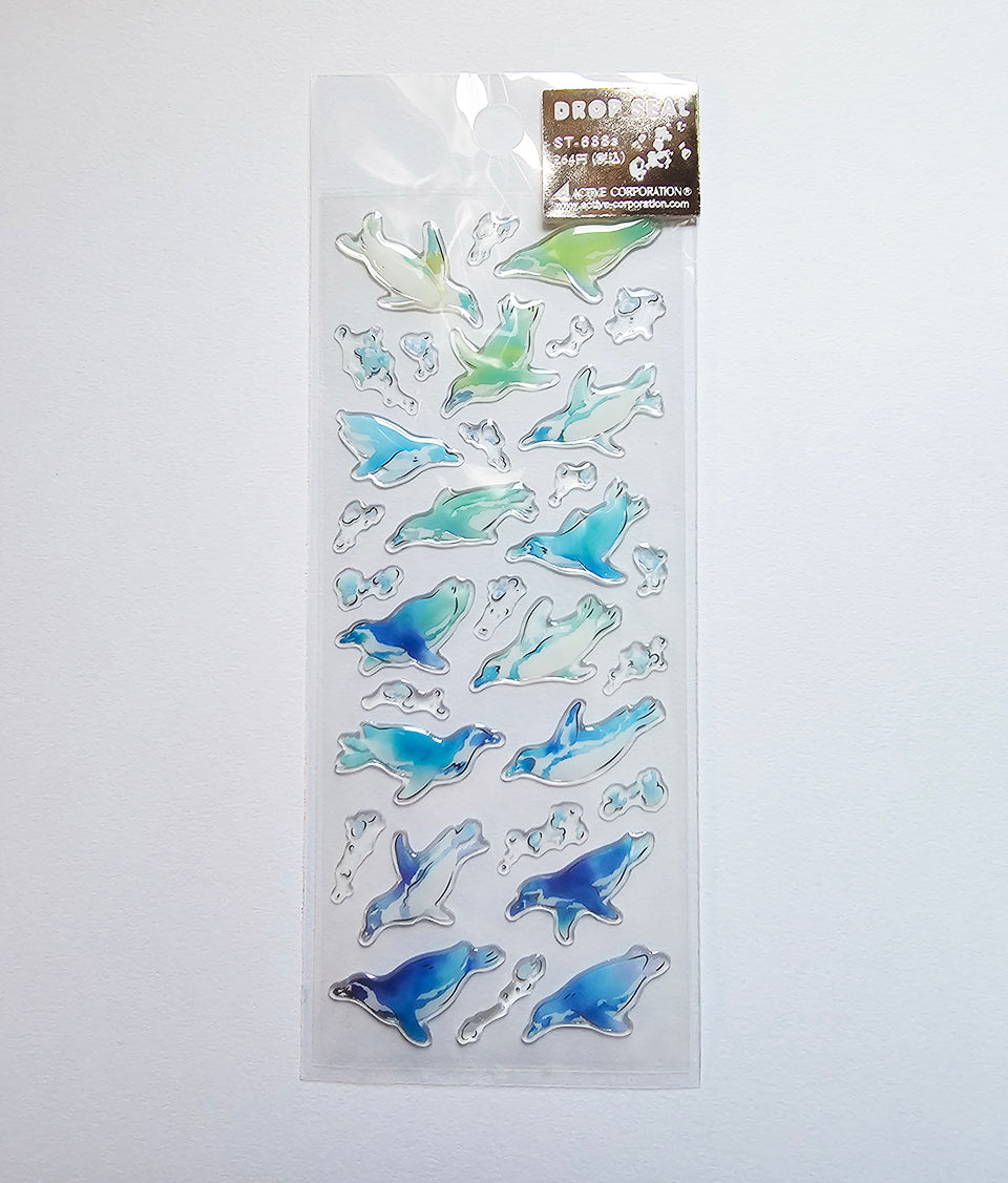 Active Corporation - Summer Limited - 3D Drop Stickers - Penguin