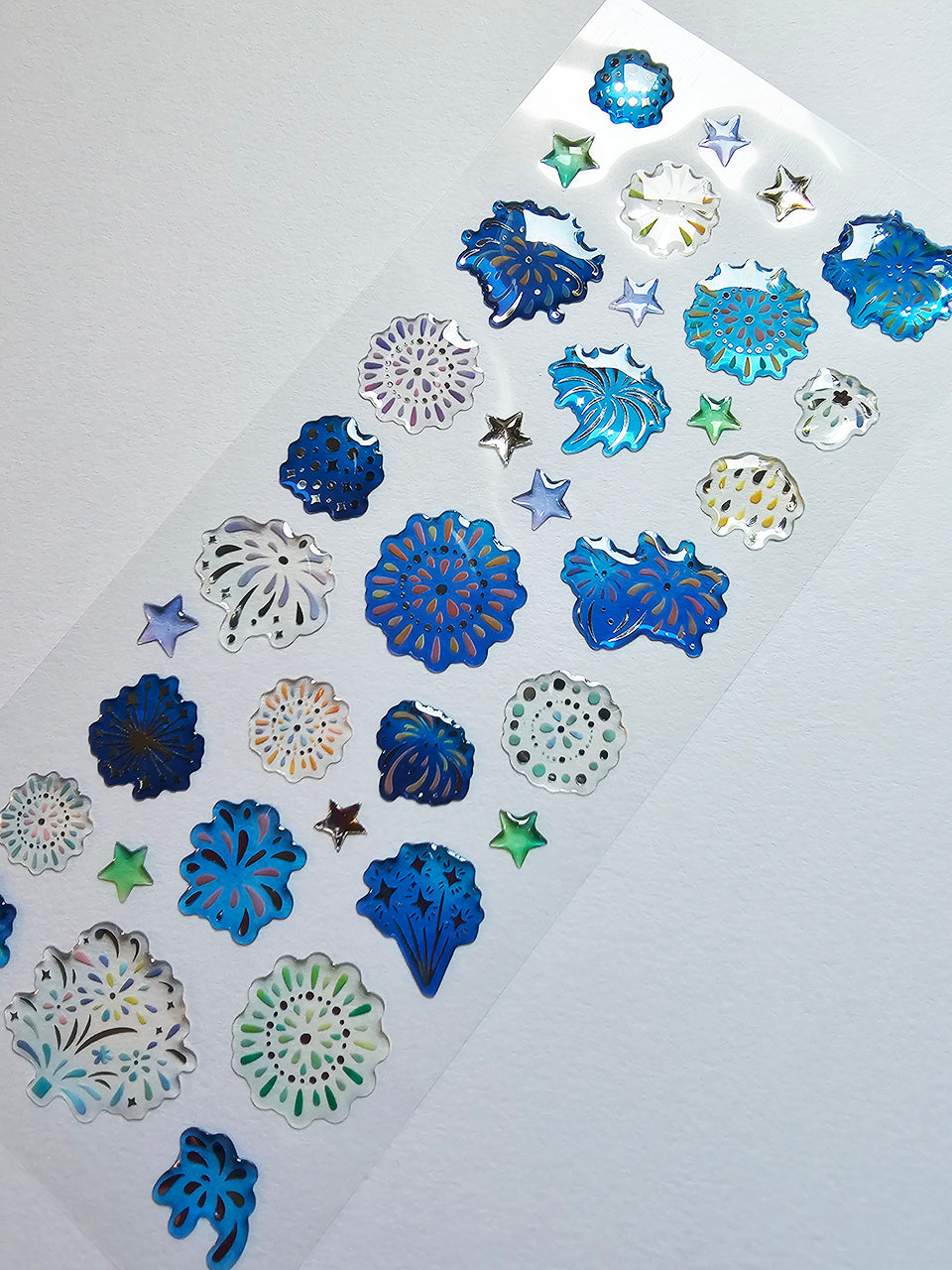 Active Corporation - Summer Limited - 3D Drop Stickers - Fireworks