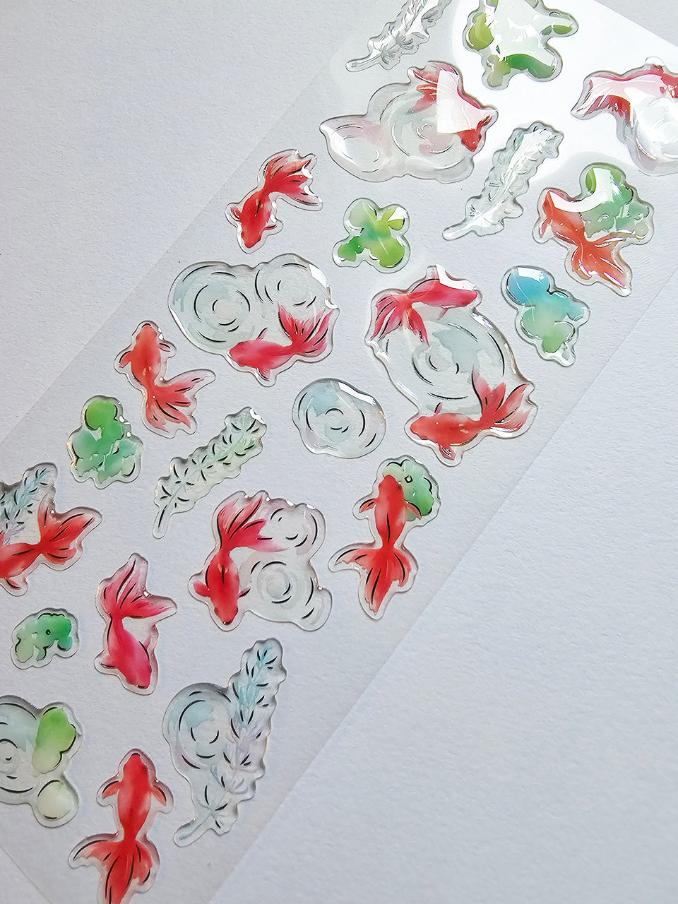 Active Corporation - Summer Limited - 3D Drop Stickers - Goldfish