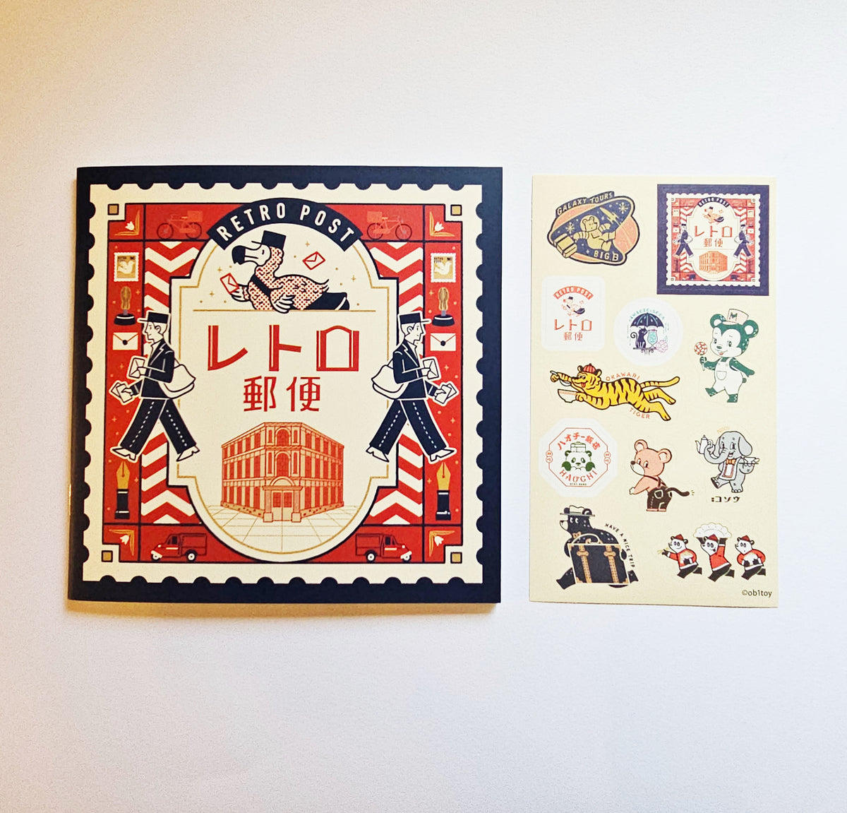 Ob1toy x Komamono Lab - Notebook Deco Kit