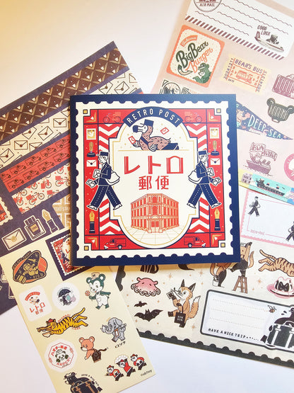 Ob1toy x Komamono Lab - Notebook Deco Kit