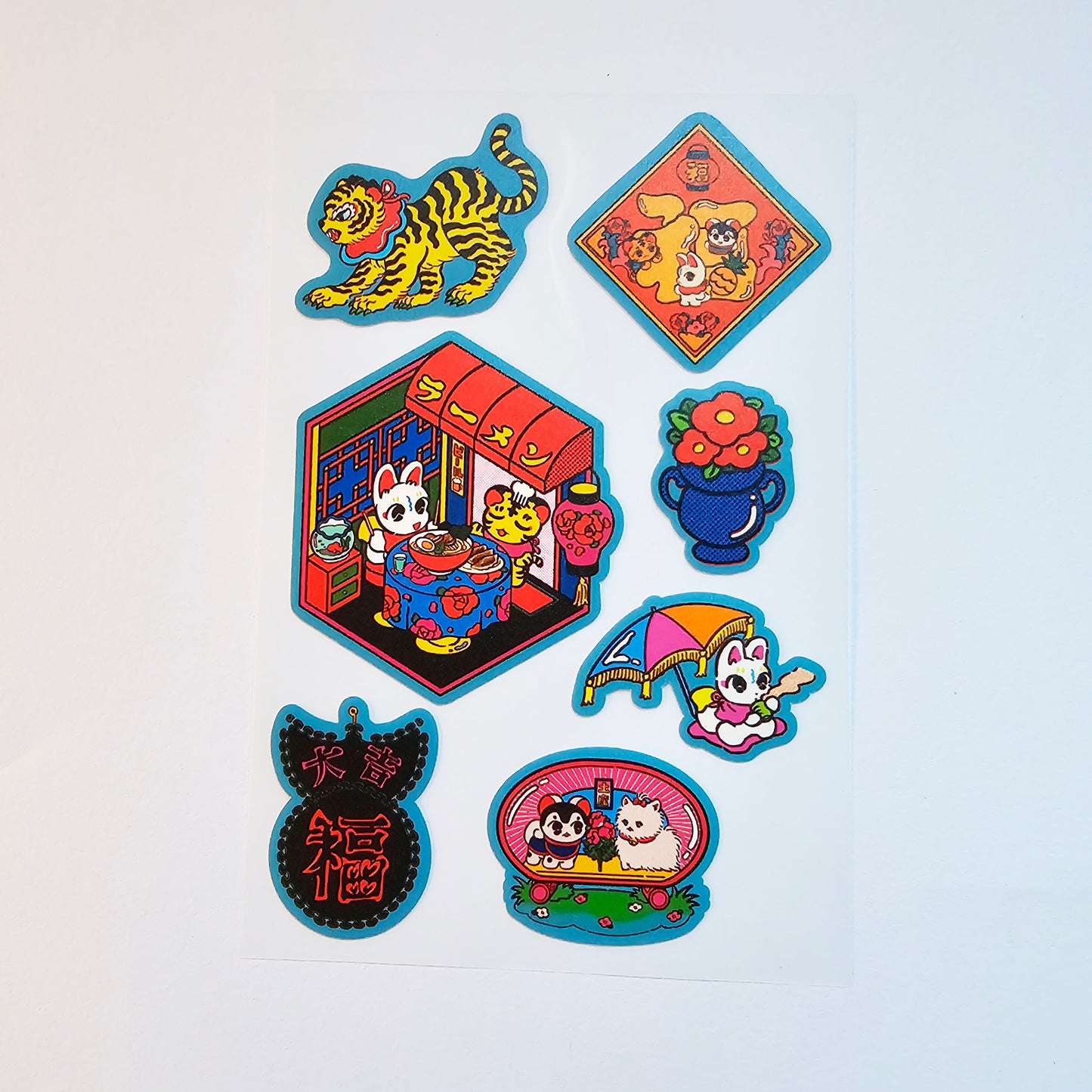 Sanby x Kyoko Nakamura - Multi-Stickers - Chinese Mood