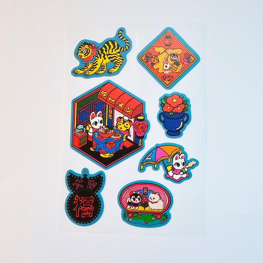 Sanby x Kyoko Nakamura - Multi-Stickers - Chinese Mood