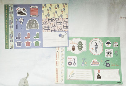 Eric x Komamono Lab - Notebook Deco Kit