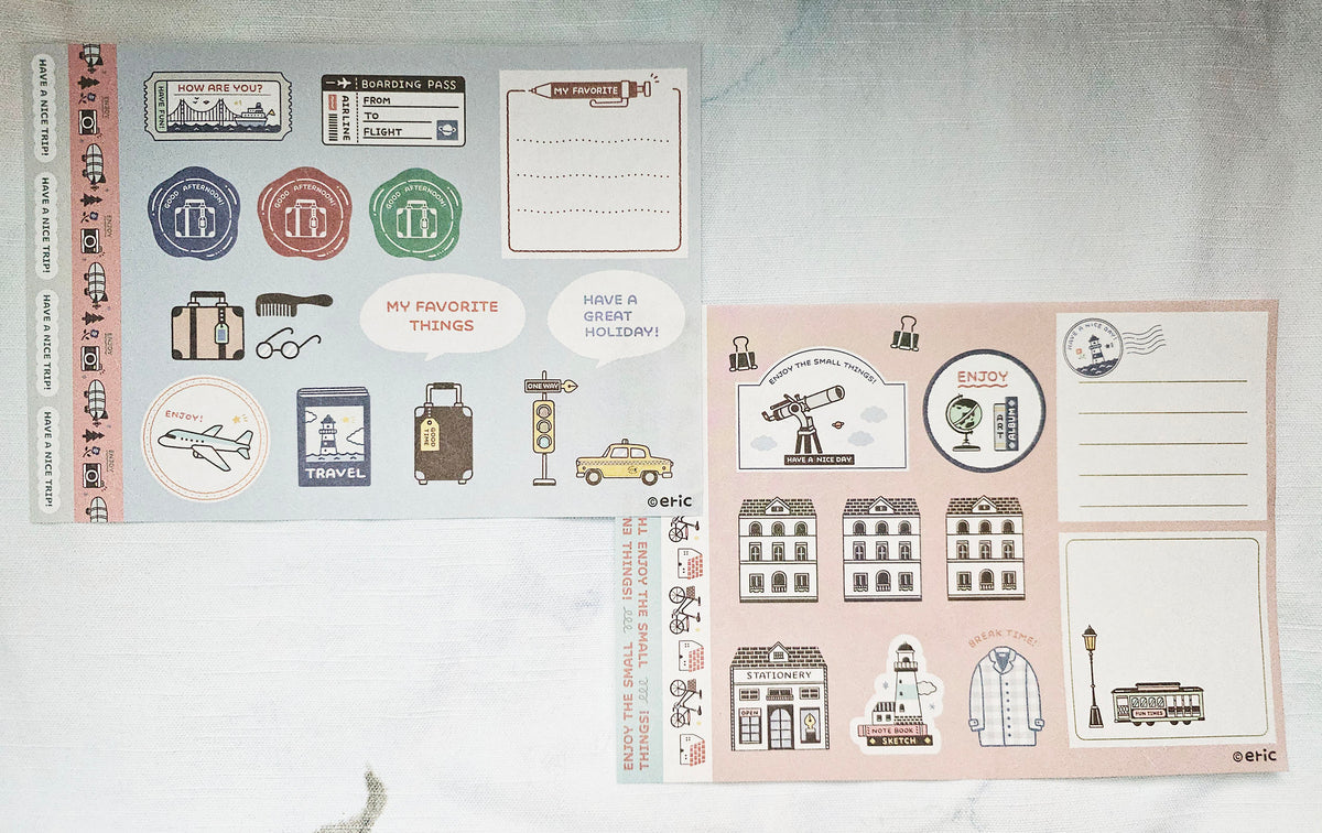 Eric x Komamono Lab - Notebook Deco Kit