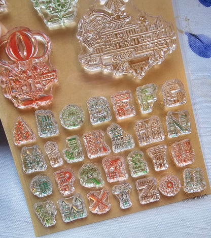 Fantasy Town General Store x Komamono Lab - Clear Stamps