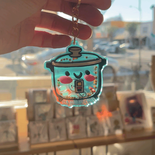Le Petit Elefant - Keychain - Shaker Rice Cooker